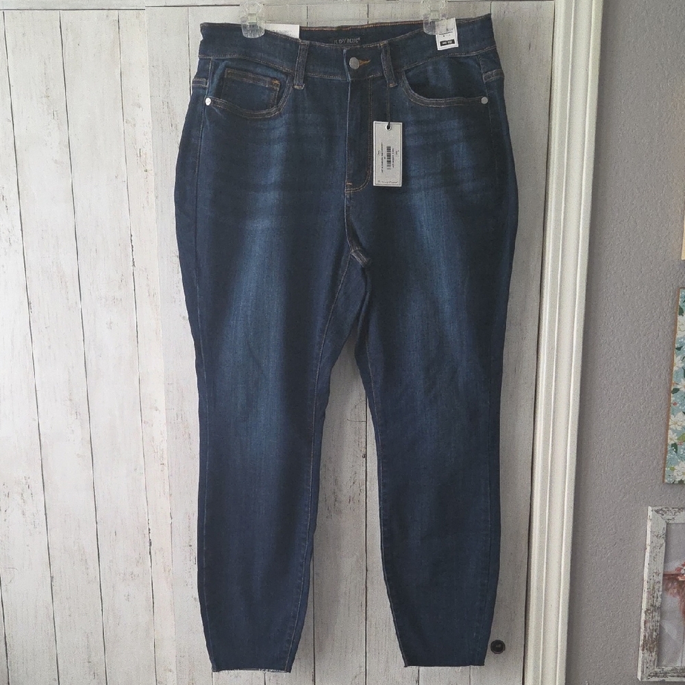 NWT Judy Blue Dark Wash Non-distressed Skinny Jeans
